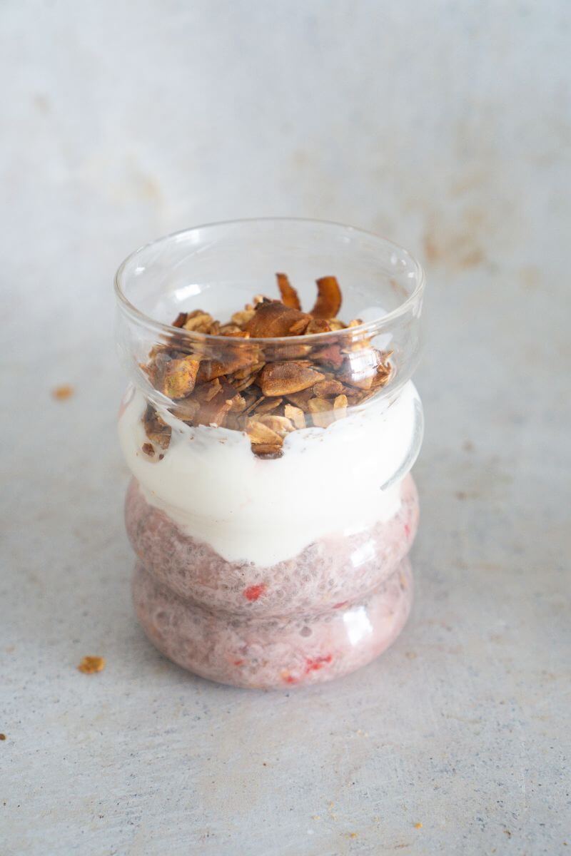 Himbeer-Chia-Cups