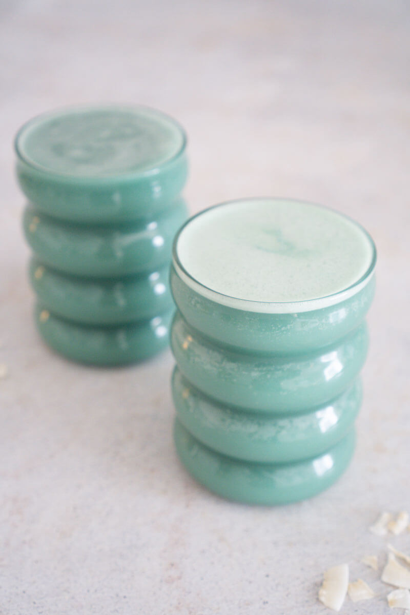 Spirulina-Milch